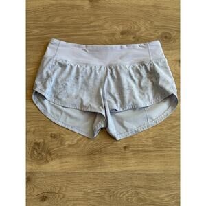 Lululemon Speed Up Low-Rise Lined Shorts 2.5” Women’s Size 4 Gray